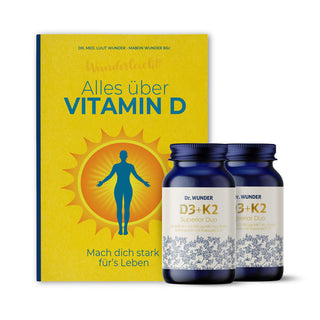Vitamin D3+K2 inkl. Buch