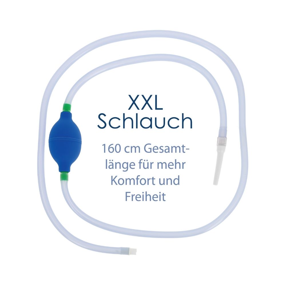 Premium Klyso-Set mit XL-Schlauch – Dr. Wunder